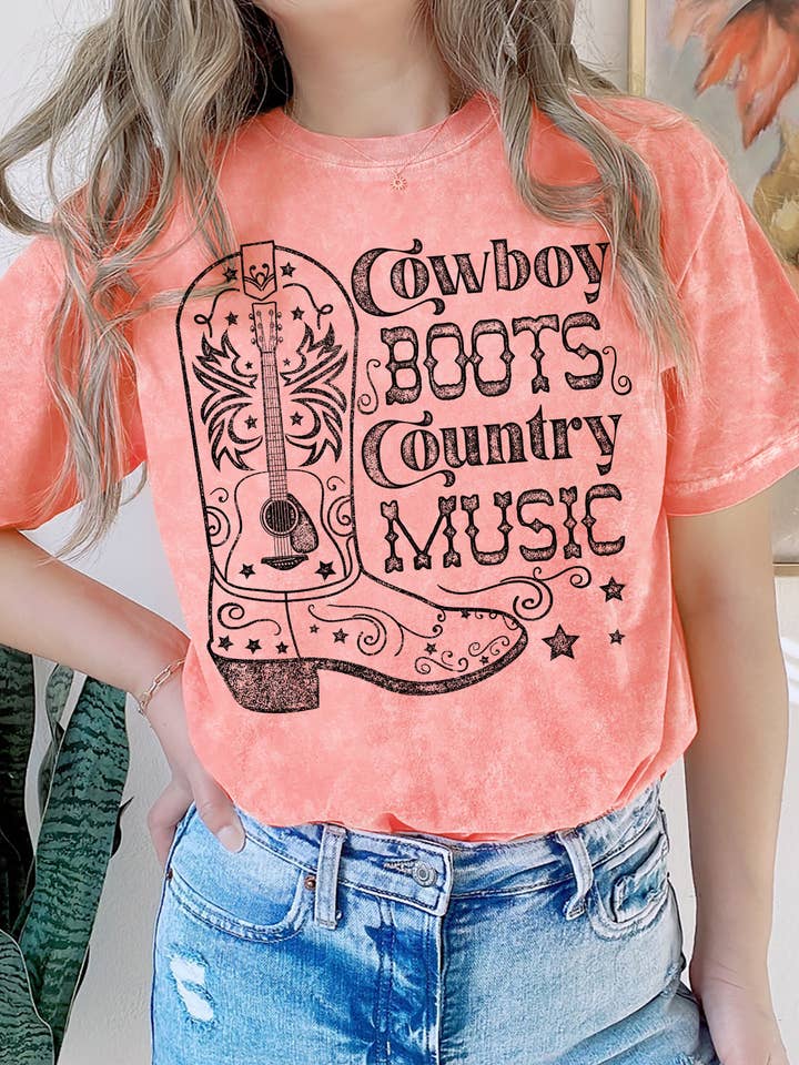 BT1049 MT Cowboy støvler - Vintage Mineral Wash for engroshandel hos BouTeeQue Closet