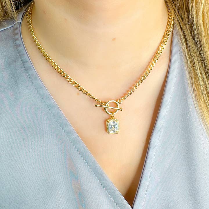 Taylor Shaye Designs - Wholesale Pendant/Charm Necklace - Glam Toggle Necklace