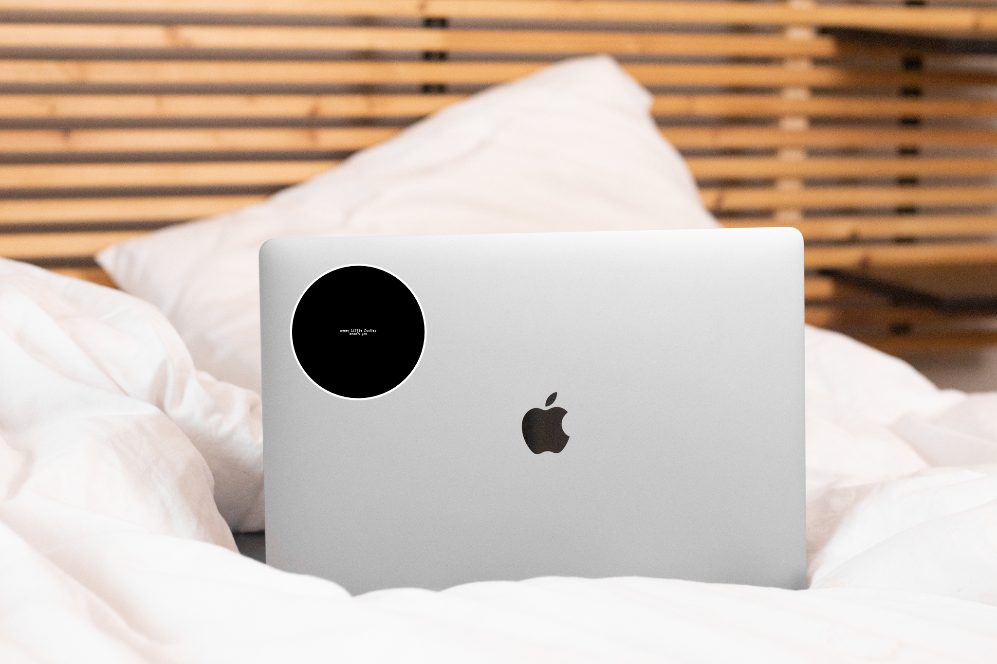 Yarnival - Wholesale Sticker - Nosey Little Fucker Aren't You Sticker - swear, funny, fuck2