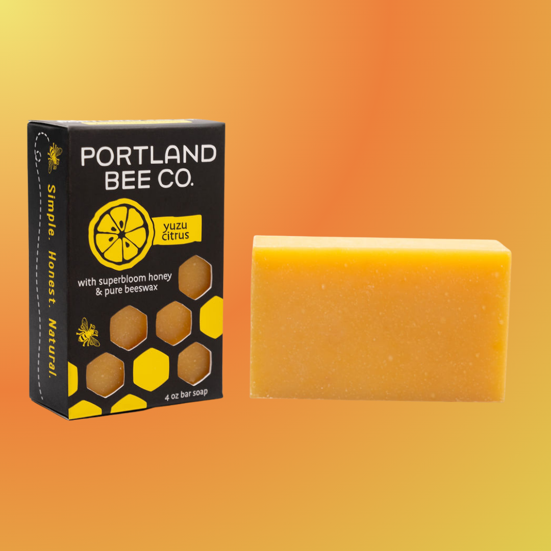 Portland Bee Balm - Vente Pains de savon - Savon en Barre à la Cire d'Abeille et Yuzu – Nettoyant Rafraîchissant2
