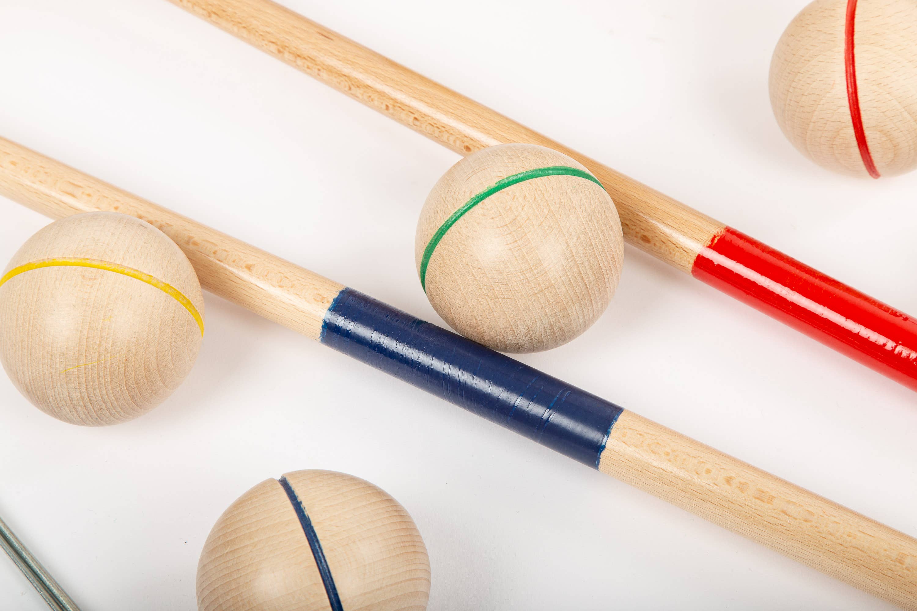 MORA PLAY - Vente Jeu de sport – enfant et bébé - Jeu de croquet dans un chariot en bois - 4 joueurs6