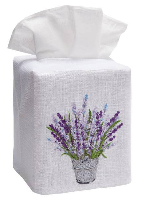 Tissueboxhoes, Lavendel Emmer (Lavendel) voor wholesale door Jacaranda Living