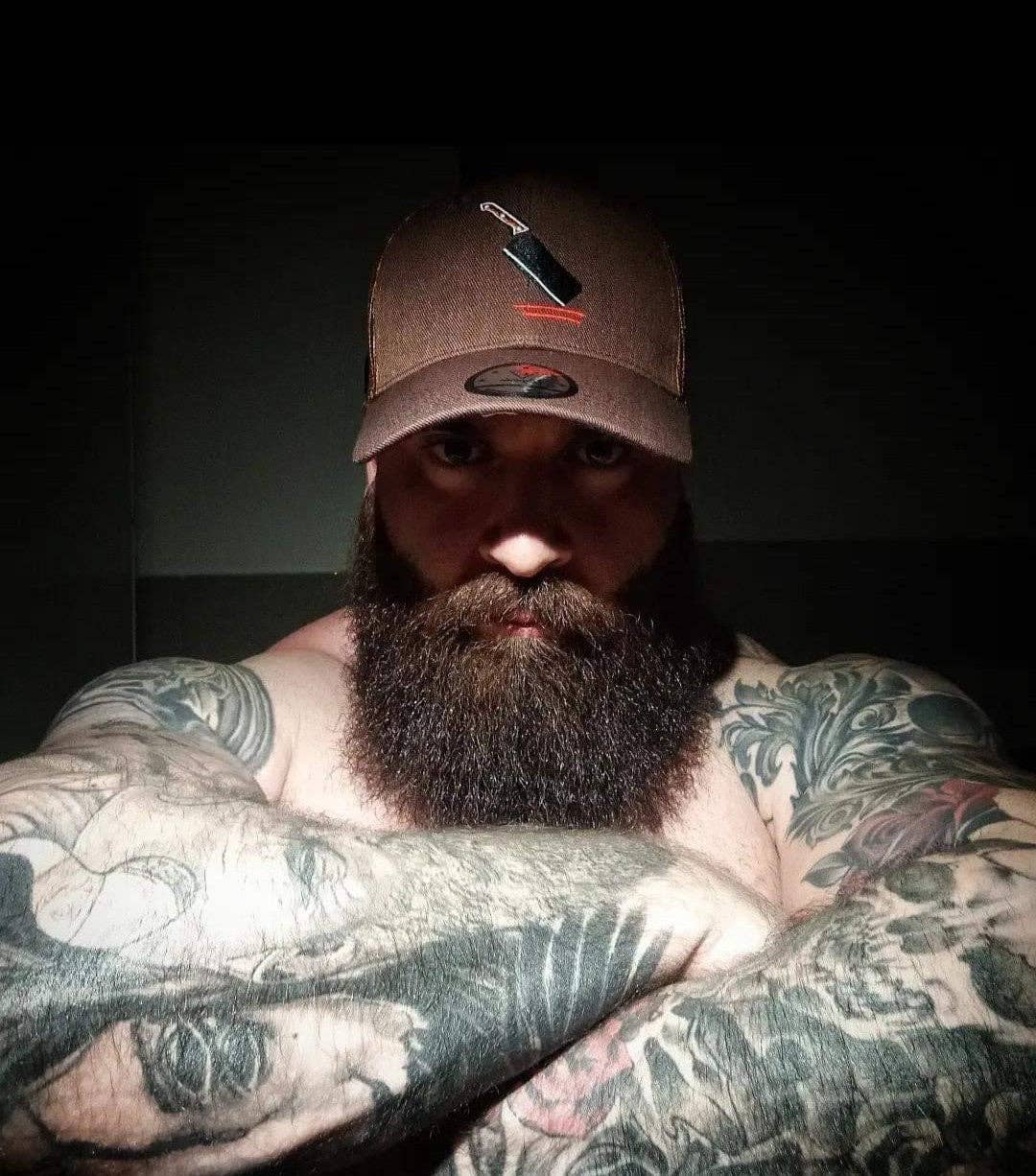 Capiche - Wholesale Trucker Hat - Unisex - The Butcher Trucker Cap - Brown2