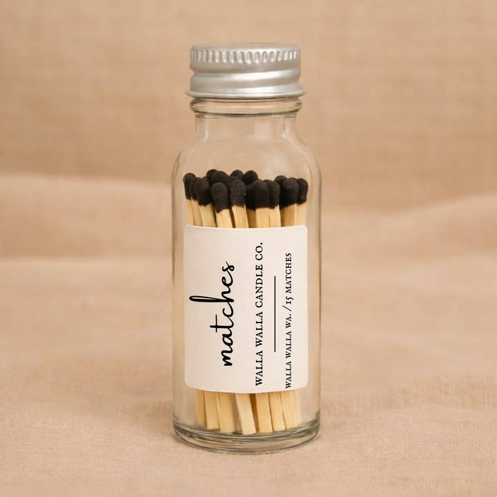 MATCHSTICK BOTTLE for wholesale by Walla Walla Candle Co.