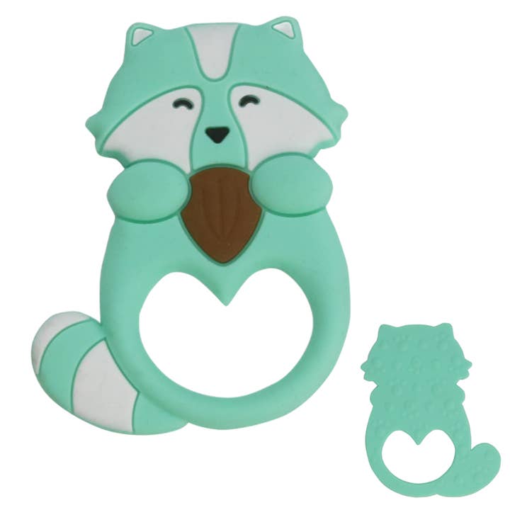 Teether de dentition de raton laveur pour la vente par Busy Baby