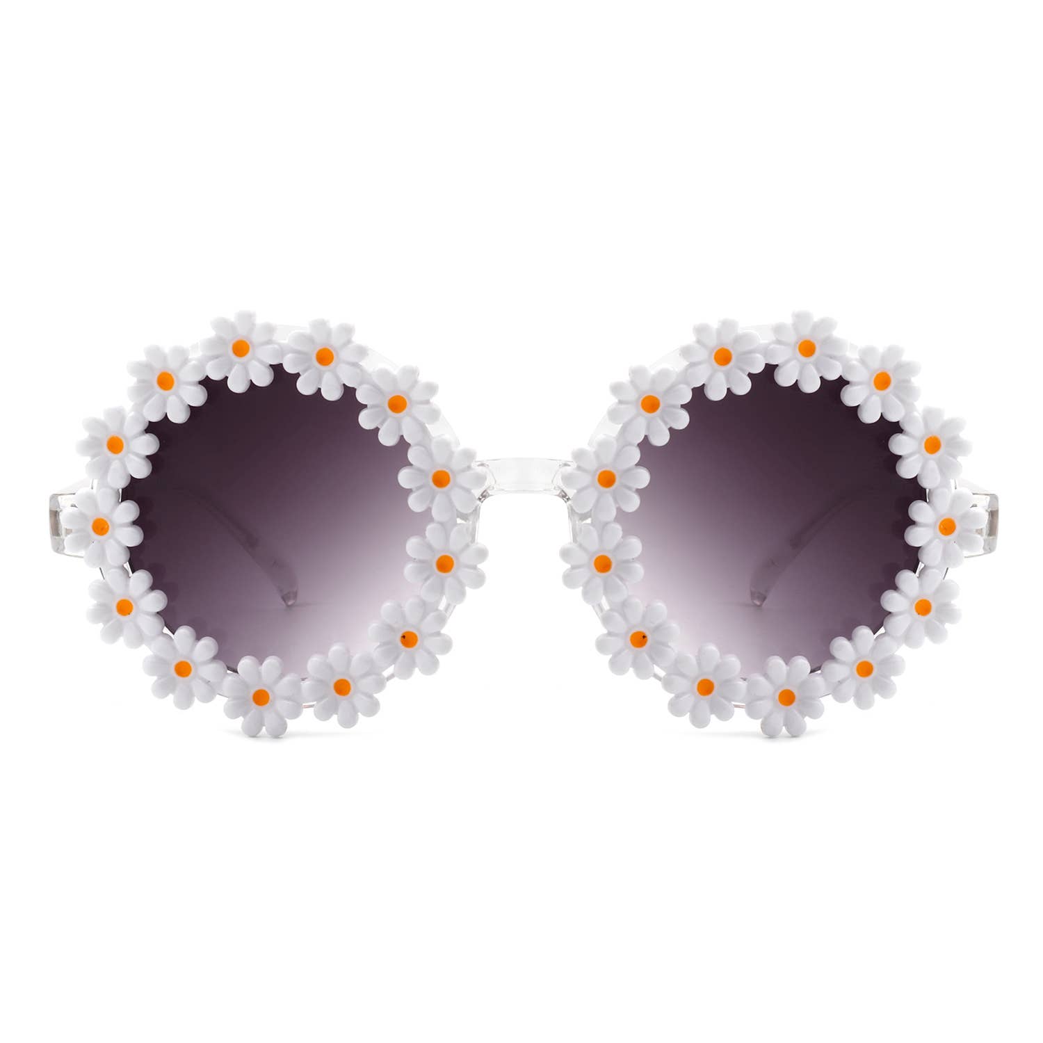 Cramilo Eyewear - Vente Lunettes de soleil – femme - lunettes de soleil rondes en forme de fleur de marguerite6