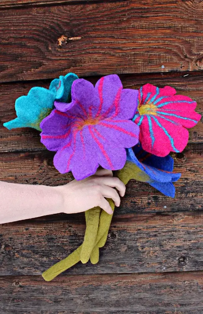 Ganesh Himal Trading - Wholesale Artificial Flowers - Felt Flower, Large2