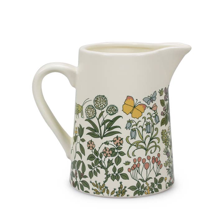 Half Moon Bay By Design - Wholesale Jug - Botanical Floral Birds Butterflies Pitcher Jug Vase1