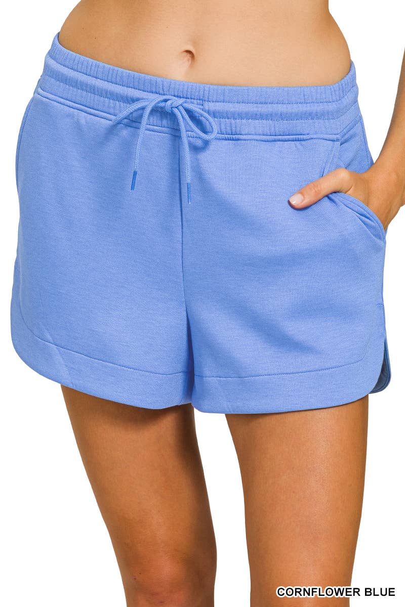 42POPS – Calções – Mulher por atacado – Calções com Cintura Elástica e Bolso SI-2749010