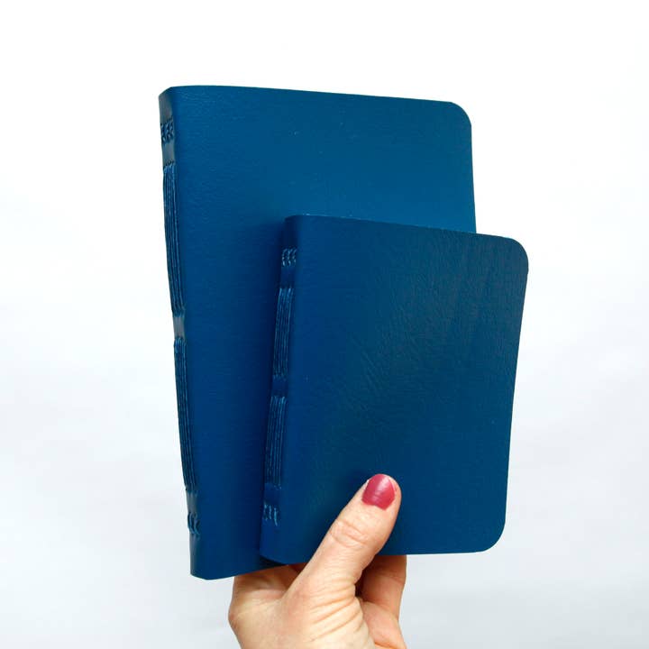Original Brooks - Wholesale Notebook - Blue Handsewn Notebook with Assorted Paper3