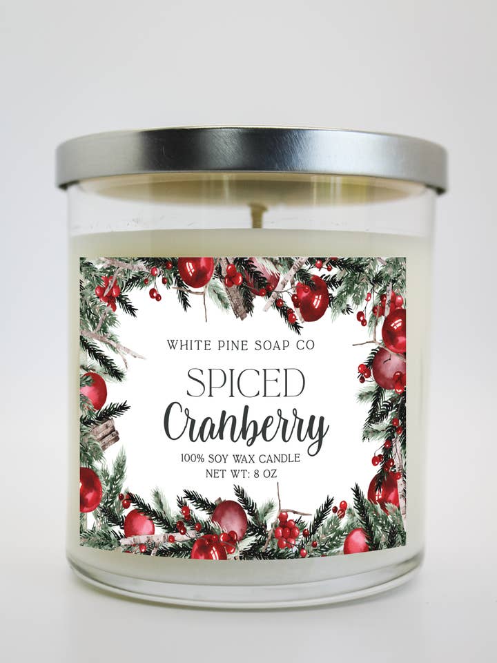 Vela Winter Wonderland de 8 para venta al por mayor de White Pine Soap Company