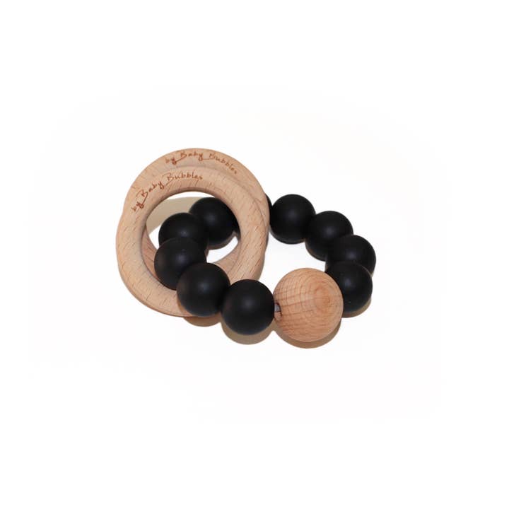 Hide&SeekTeething Rattle for wholesale by byBabyBubbles