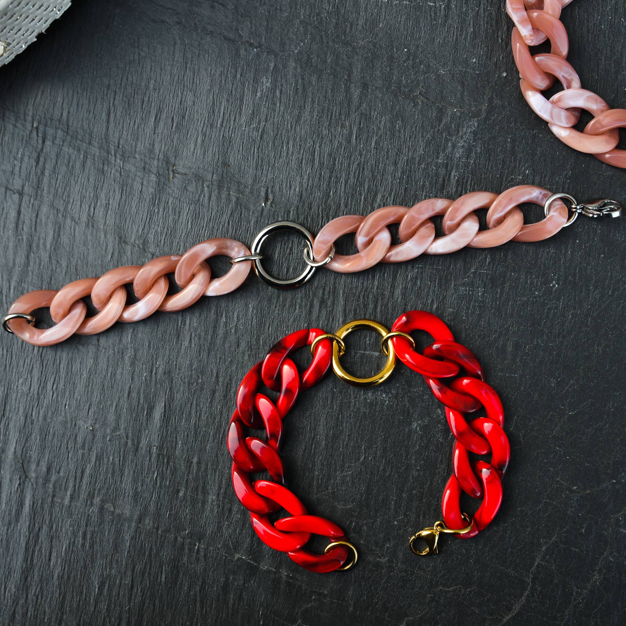 Angiie - Wholesale Link & Chain Bracelet - Marjorie bracelet2