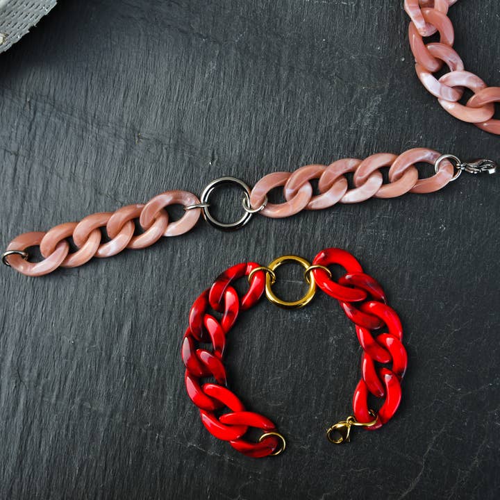 Angiie - Wholesale Link & Chain Bracelet - Marjorie bracelet2