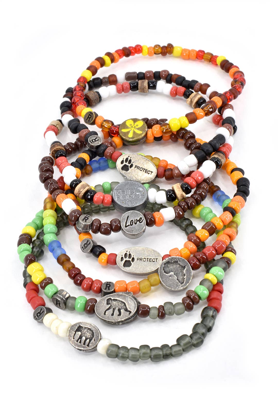 Swahili | AFRICAN MODERN - Wholesale Beaded Bracelet - United Nations Equal Love South African Relate Cause Bracelet4