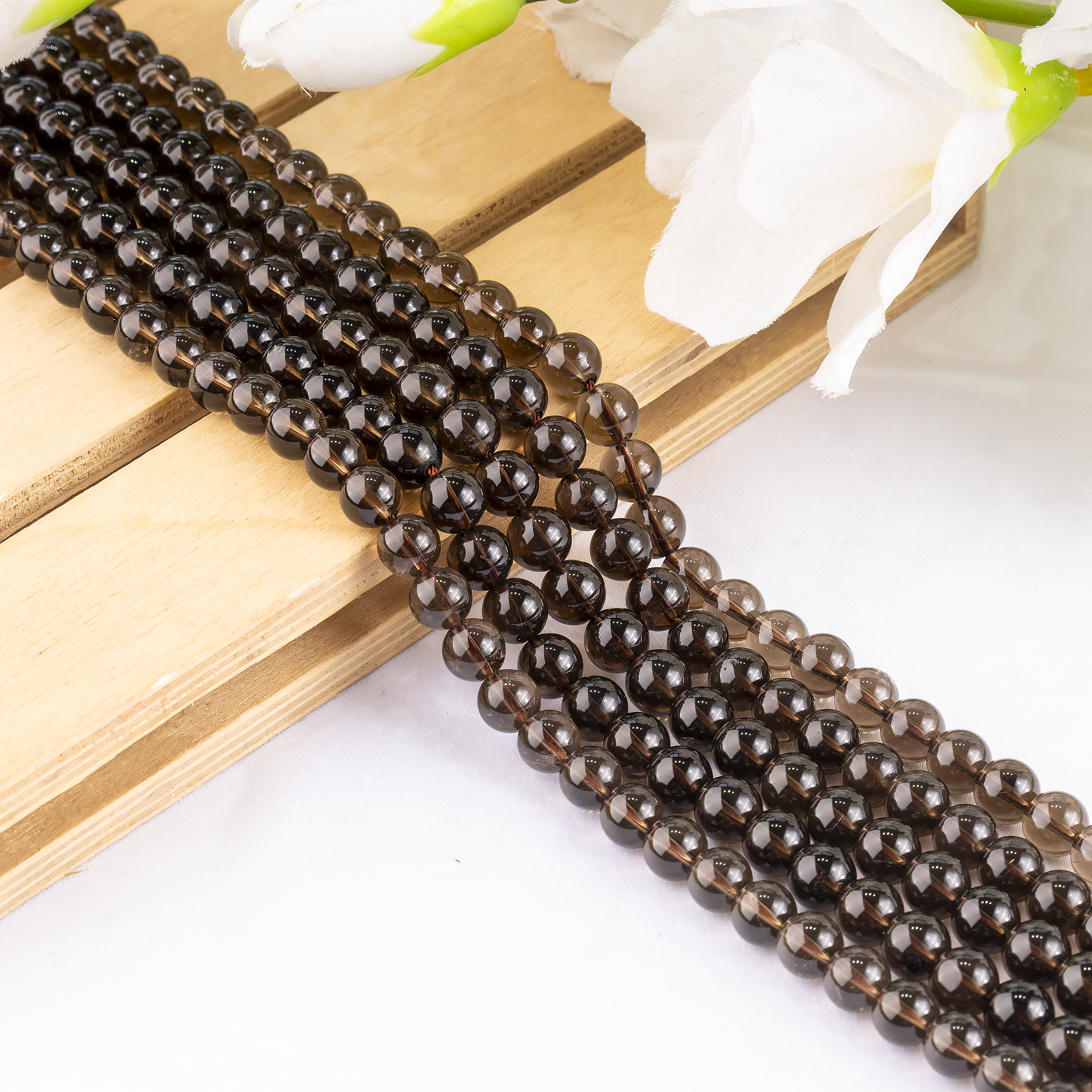 Soothing Crystals Beads - Wholesale Beads - Crystal Jewelry Beads | Smokey Quartz | Gemstone Beads
10