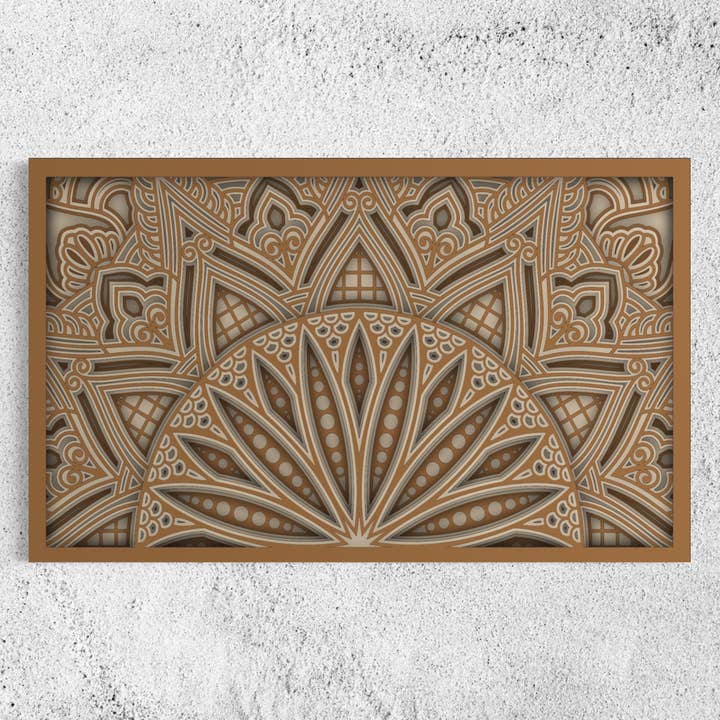 Art mural en bois Sunburst | 22 x 38 pouces pour la vente par Stylixa
