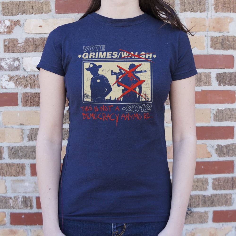 Echte Navy Vote Grimes Damen-T-Shirt für den Großhandel auf Faire0