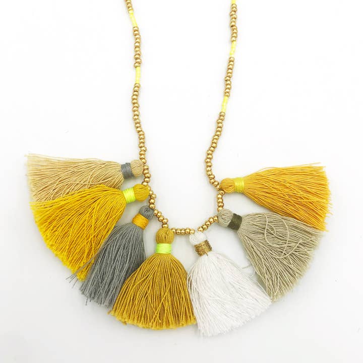 Fan Necklace #3 for wholesale by Erica Kane Fink