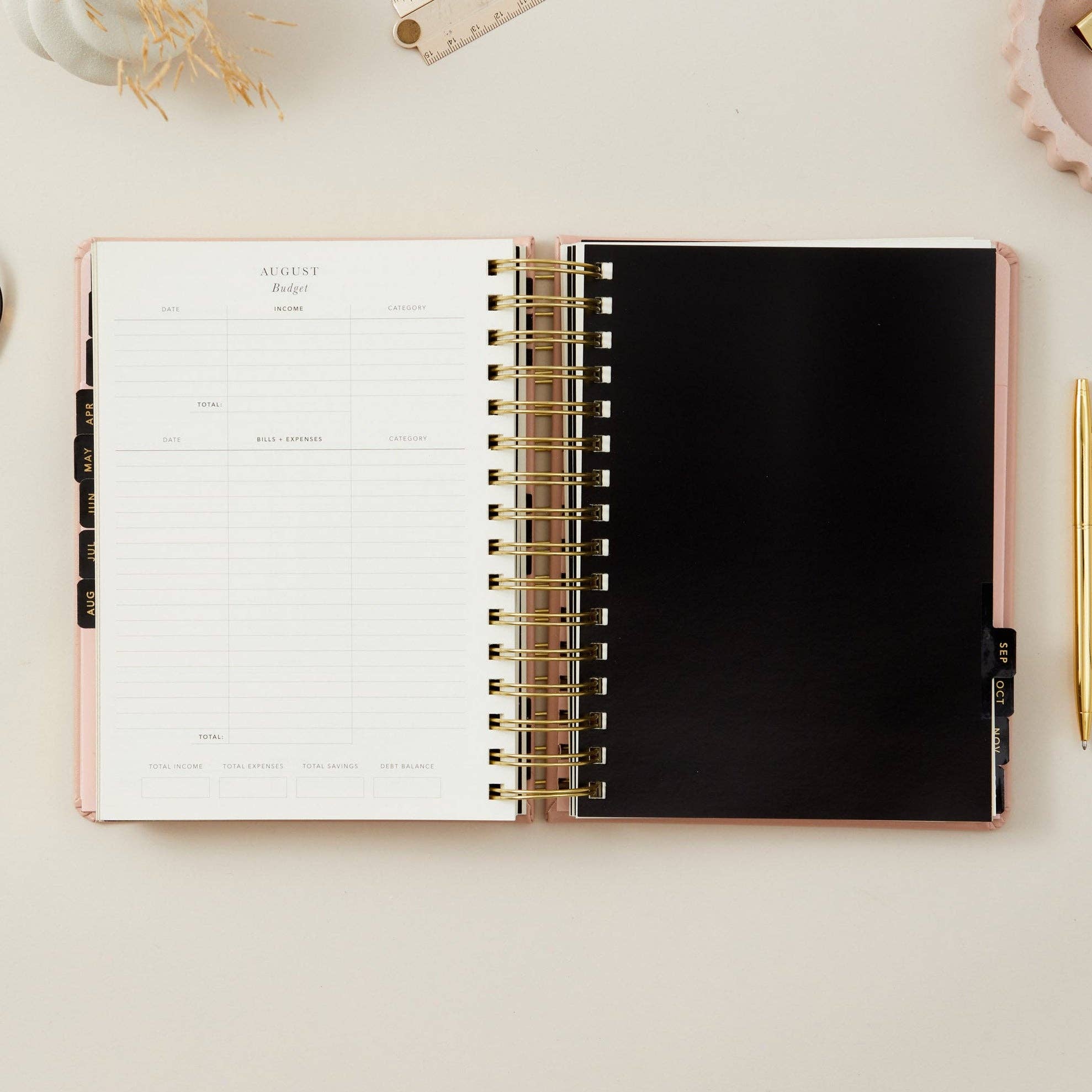 Blush And Gold - Wholesale Planner - 2026 Daily Planner - Sunset11