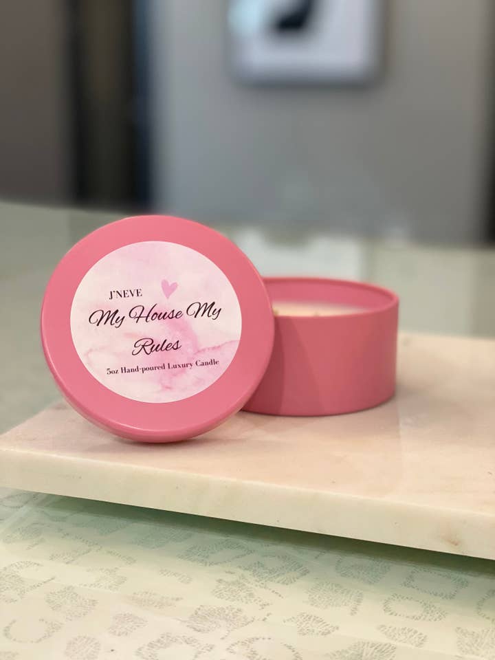 Limited Edition My House My Rules Candle for wholesale by JNEVE