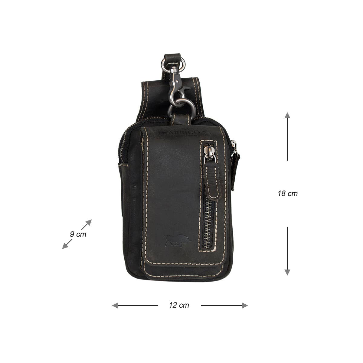 Arrigo - Wholesale Belt Bag - Unisex - Fanny Pack - Belt Pouch - Buffalo Leather - Arrigo.nl10