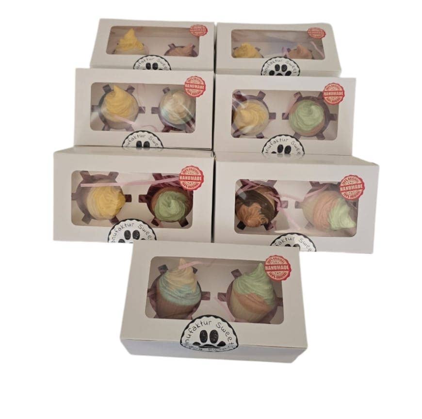 Manufaktur Sweet Crunchy Bit® Handmade DogFood 🐾 - Wholesale Pet Treats - Dog - Cupcake + Box1
