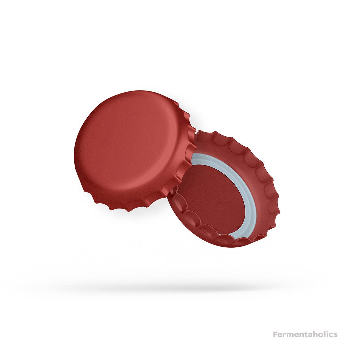 Fermentaholics - Wholesale Bottle/Wine Opener - Fermentaholics Red Beer Bottle Caps - 144 Count6