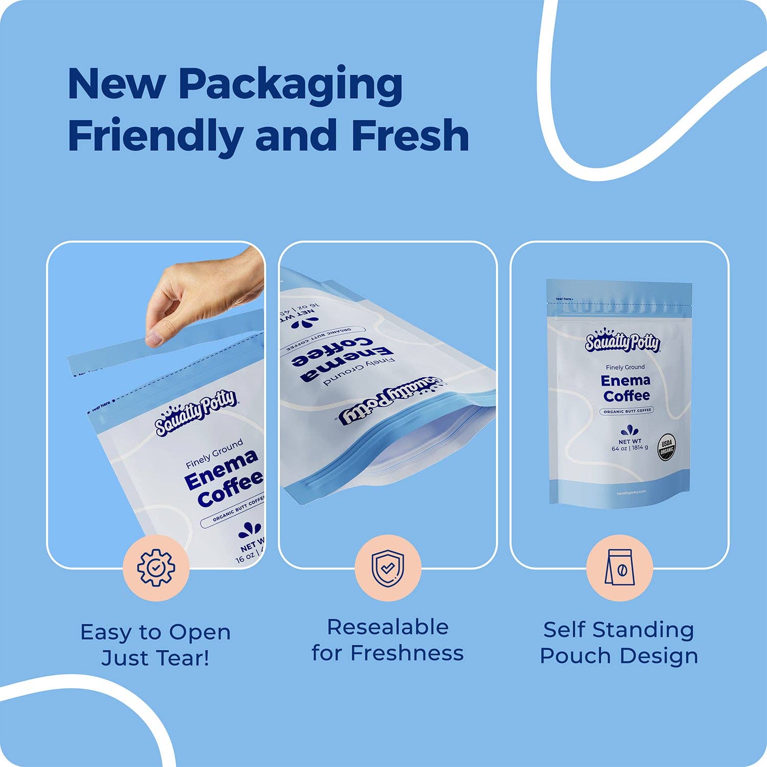 Squatty Potty – wholesale Coffee beans – Squatty Potty Enema Coffee 1lb7