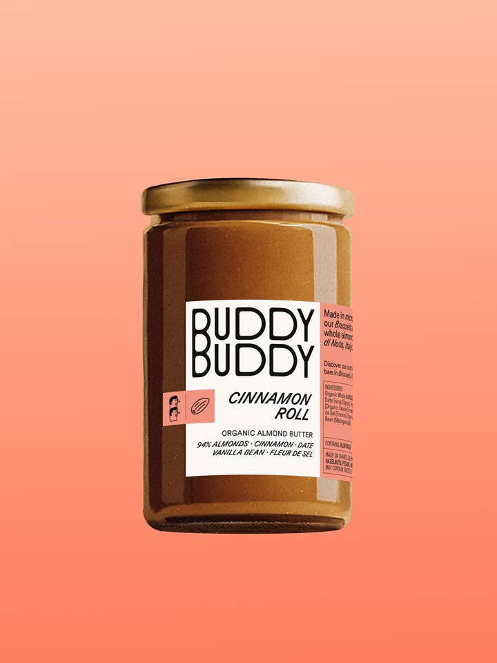 Ekologiskt mandelsmör med kanelbulle-smak för wholesale av BUDDY BUDDY