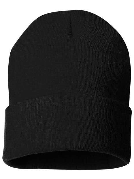 Sportsman SP12 - 12" Solid Cuffed Beanie for wholesale by Jamke & Co Inc