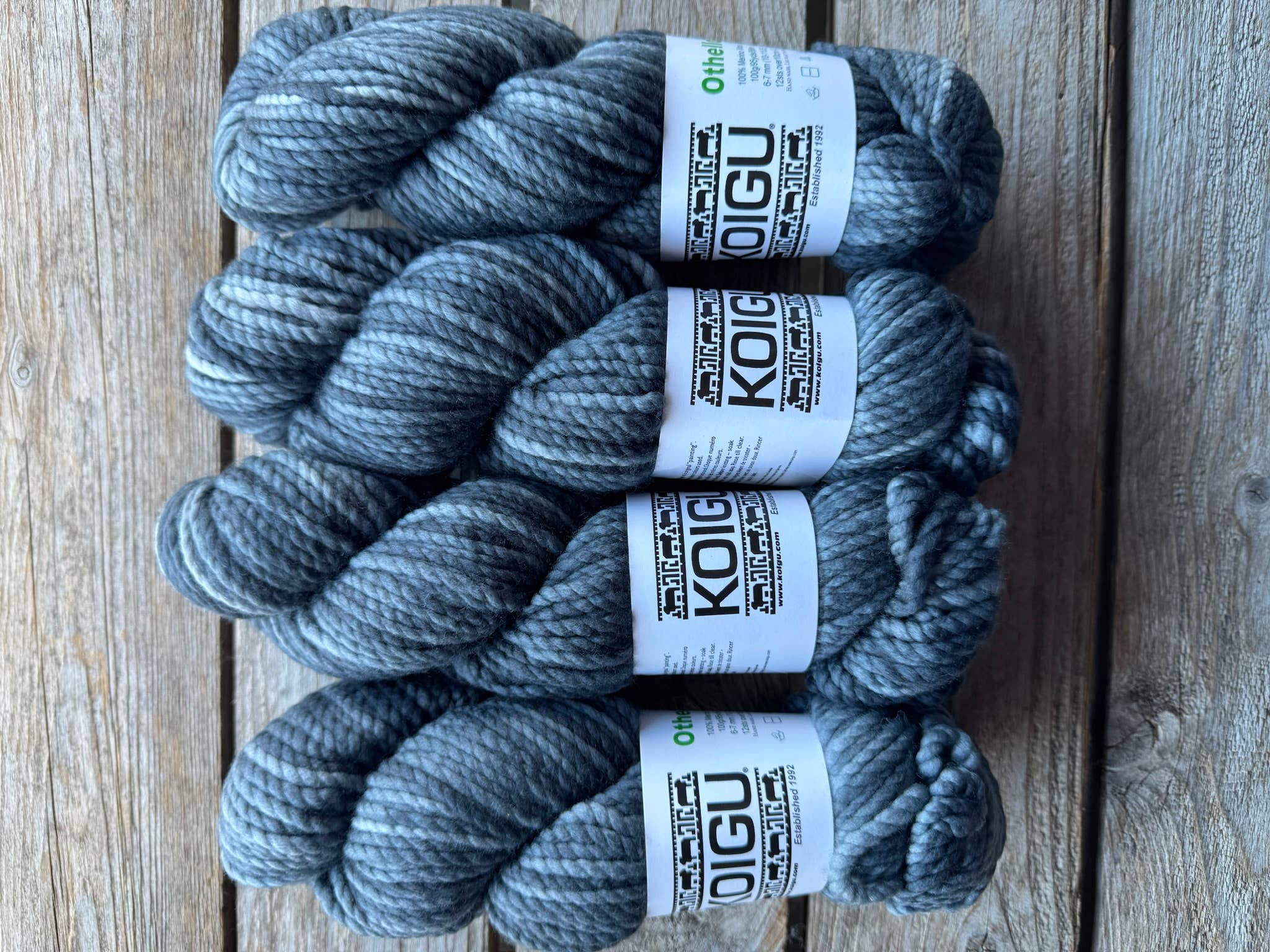 Koigu Wool Designs - Wholesale Garen - Koigu Othello (chunky merino) groep B19