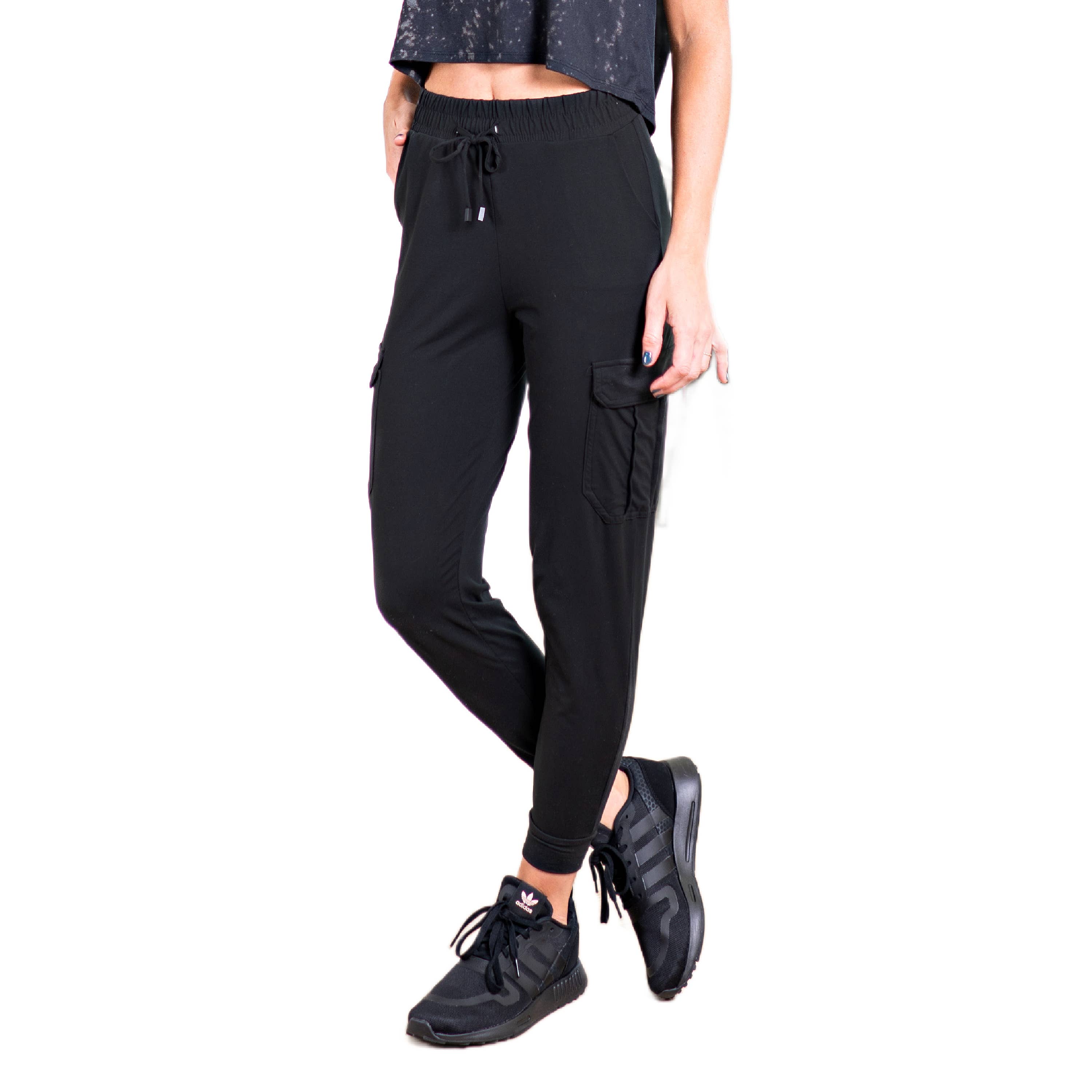 Truly Contagious - Vente Pantalon d'intérieur/de jogging – femme - Pantalon de jogging ultra doux avec poche cargo, tailles 1 à 3 (CJK01/CA500)0