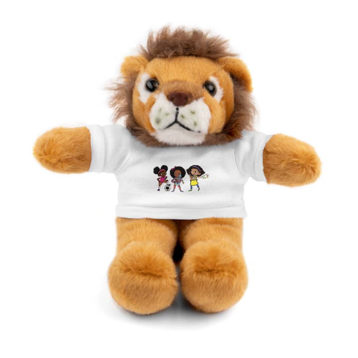 White Personalized Stuffed Animal with Custom Tee - Perfect Gift for Kids and Celebrations for wholesale on Faire3