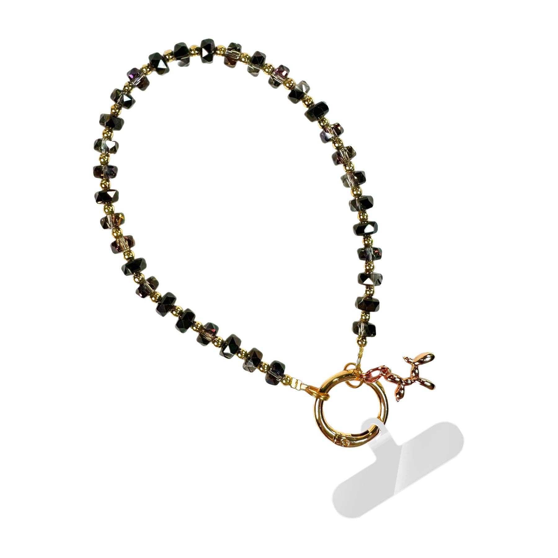 Save The Girls - Wholesale Wristlet - Clip & Go Beaded Wristlet Bedazzled Collection0