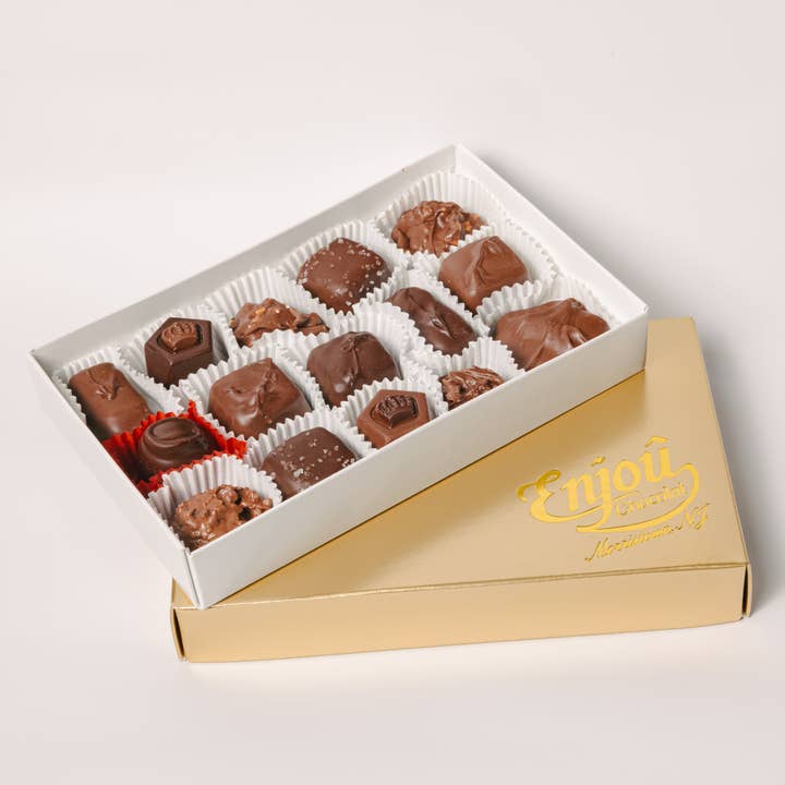 Half Pound Sugar Free Assortment for wholesale by Enjou Chocolat