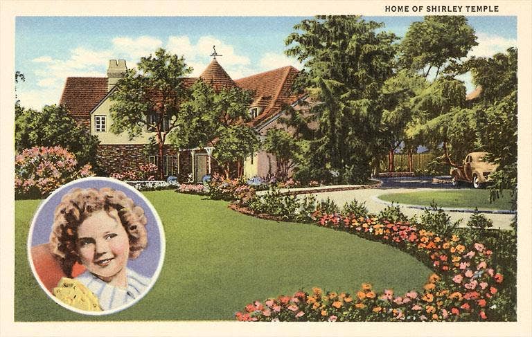 Found Image Press - Wholesale Sticker - Sticker LA-210 Shirley Temple House0