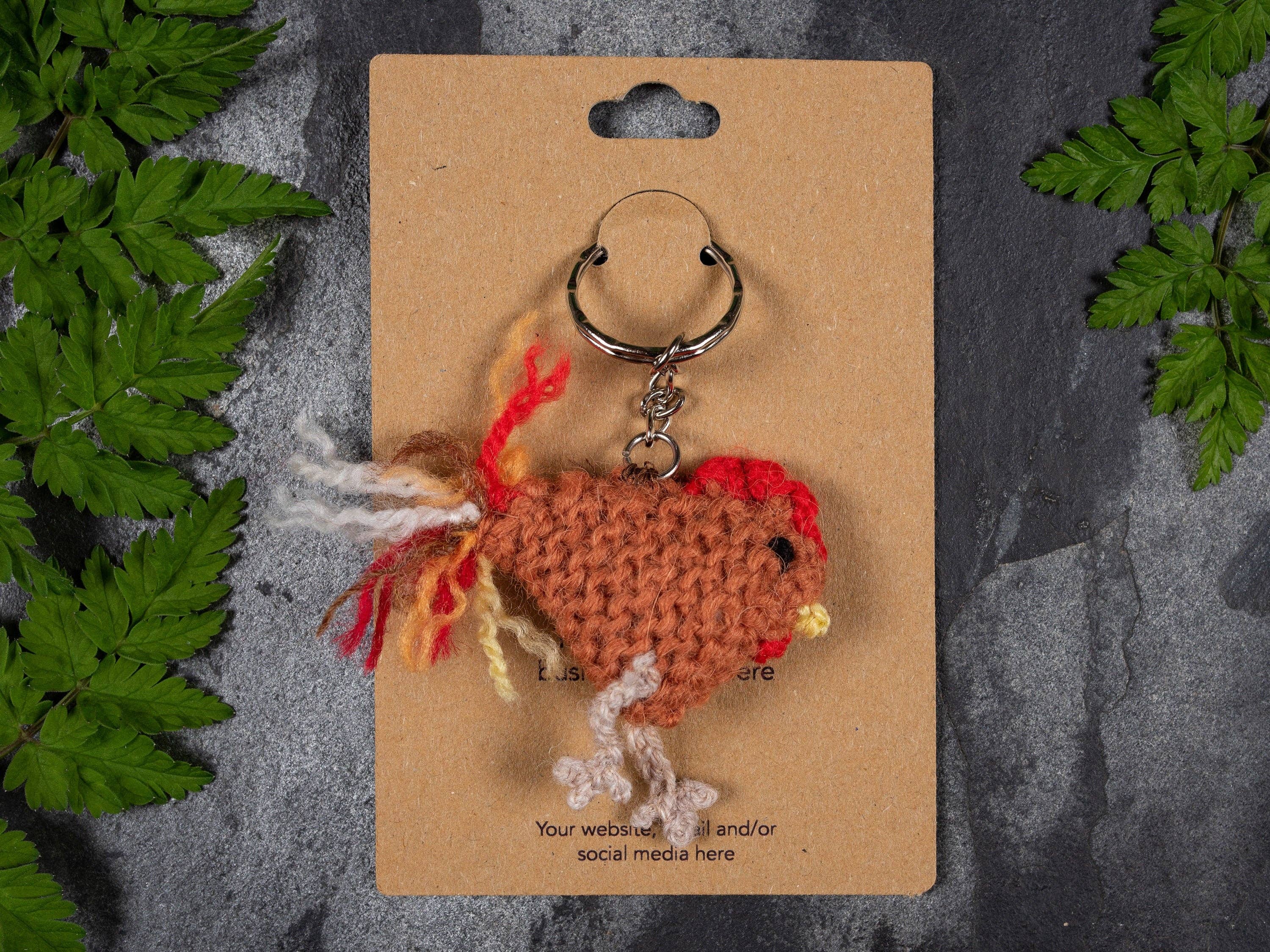 Fernery Designs - Wholesale Retailer Display - Accessories - Custom Printed Kraft Keyring Display Cards6