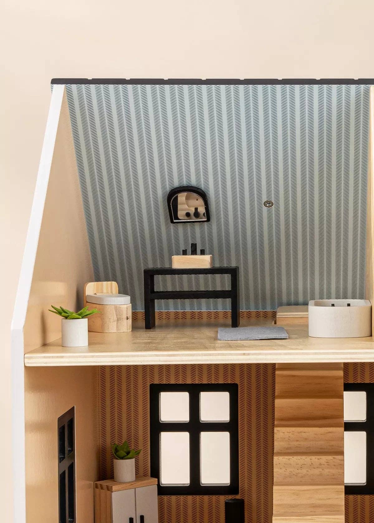 Coco Village - Wholesale Doll Accessory Kit - Kids - Wooden Doll House Bathroom Furniture (6pcs)8