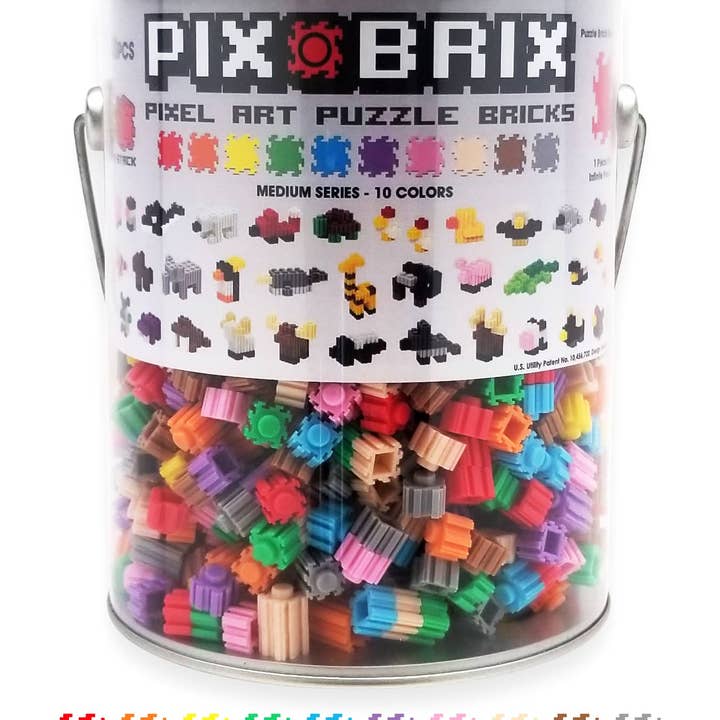 Mixed Series 1500pc Paint Can โ Medium Palette for wholesale by Pix Brix