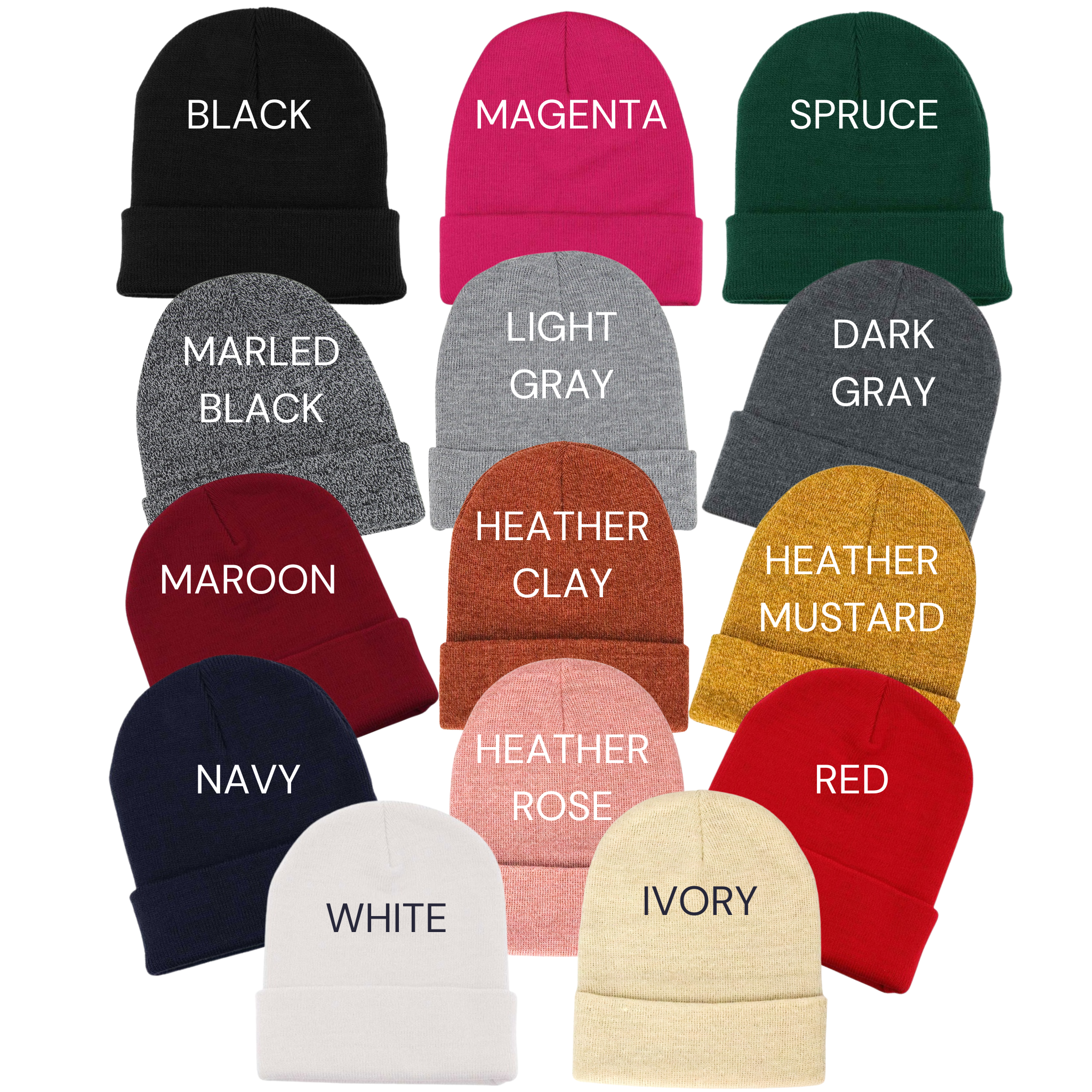 With Love Louise - Wholesale Beanie - Women's - Custom Patch Beanie - Personalized Zip Code beanie12