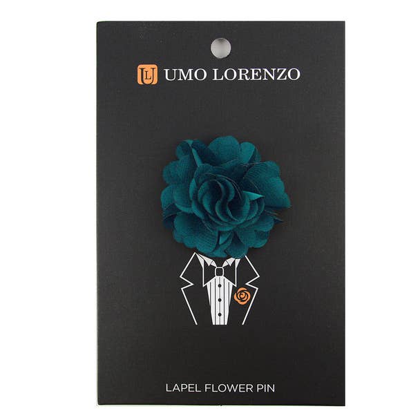Selini New York - Wholesale Lapel Pin/Button - Solid Mini Bouquet Clutch Back Flower Lapel Pins21
