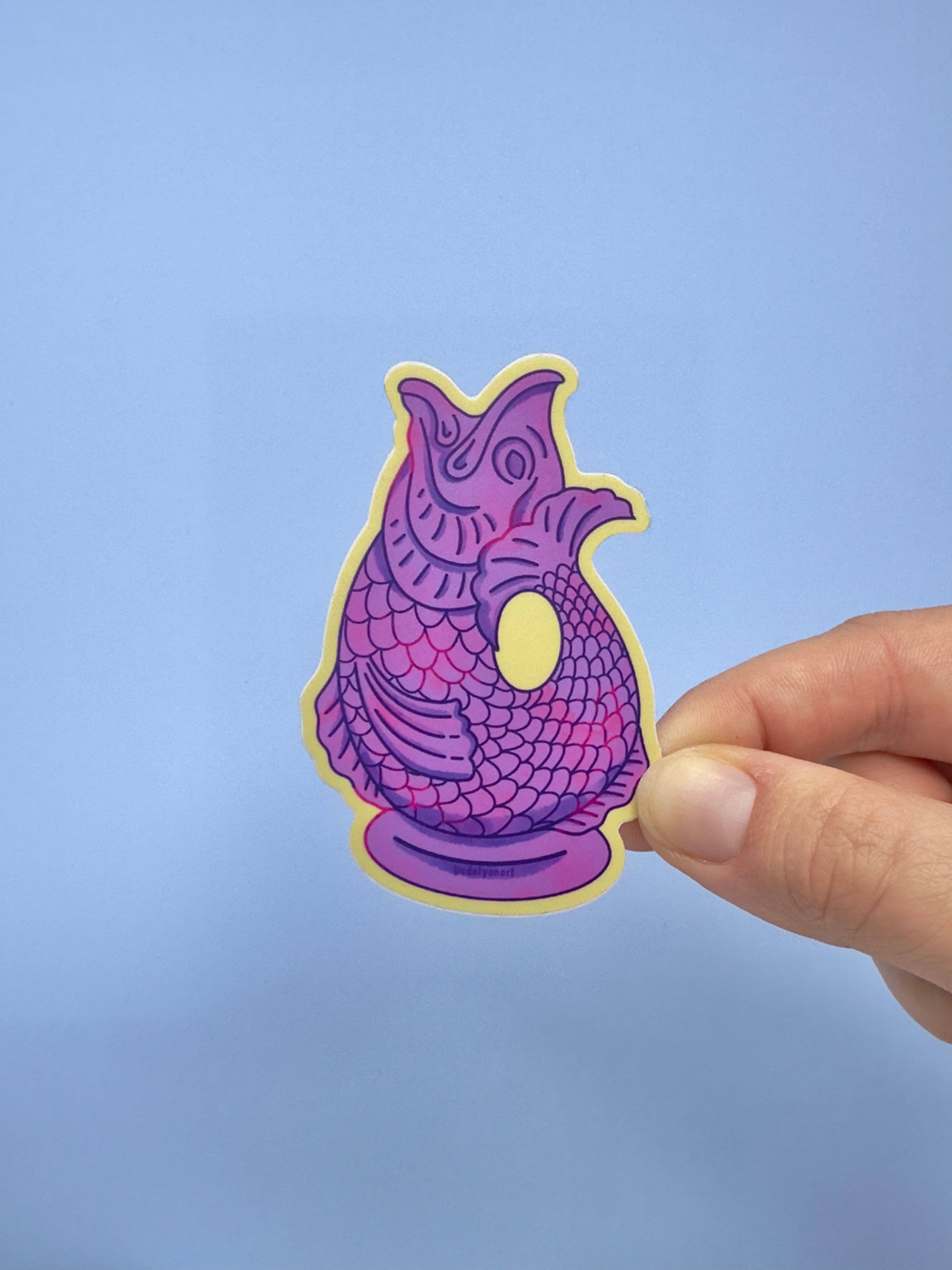 liadelyonart - Wholesale Sticker - Gluggle Jug Vinyl Sticker, 3x2in5