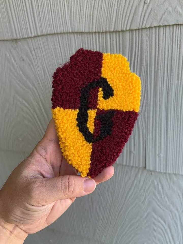 Base para Copos da Griffindor por atacado de Bless Your Cottons