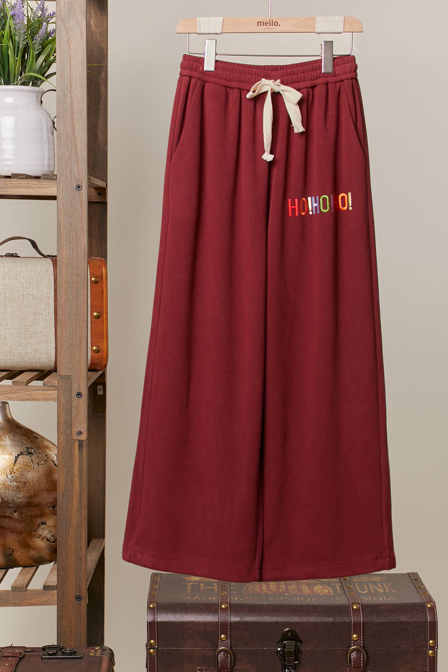 Mello. - Wholesale Pants - Women's - Christmas Pants with Lettering5