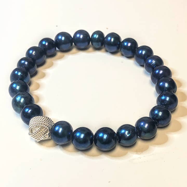 Pulsera nudo perlas de agua dulce para venta al por mayor de Fishgirl Designs