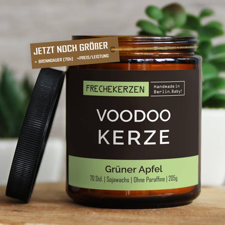 mysoy® Duftkerzen-Manufaktur - Wholesale Jar/Filled Candle - voodoo candle | Handmade gift scented soy candle