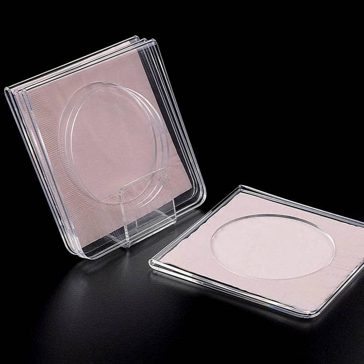 Huang Acrylic - Wholesale Coasters - Single Fold Cocktail Napkin Coaster W/ Stand (4/Set)