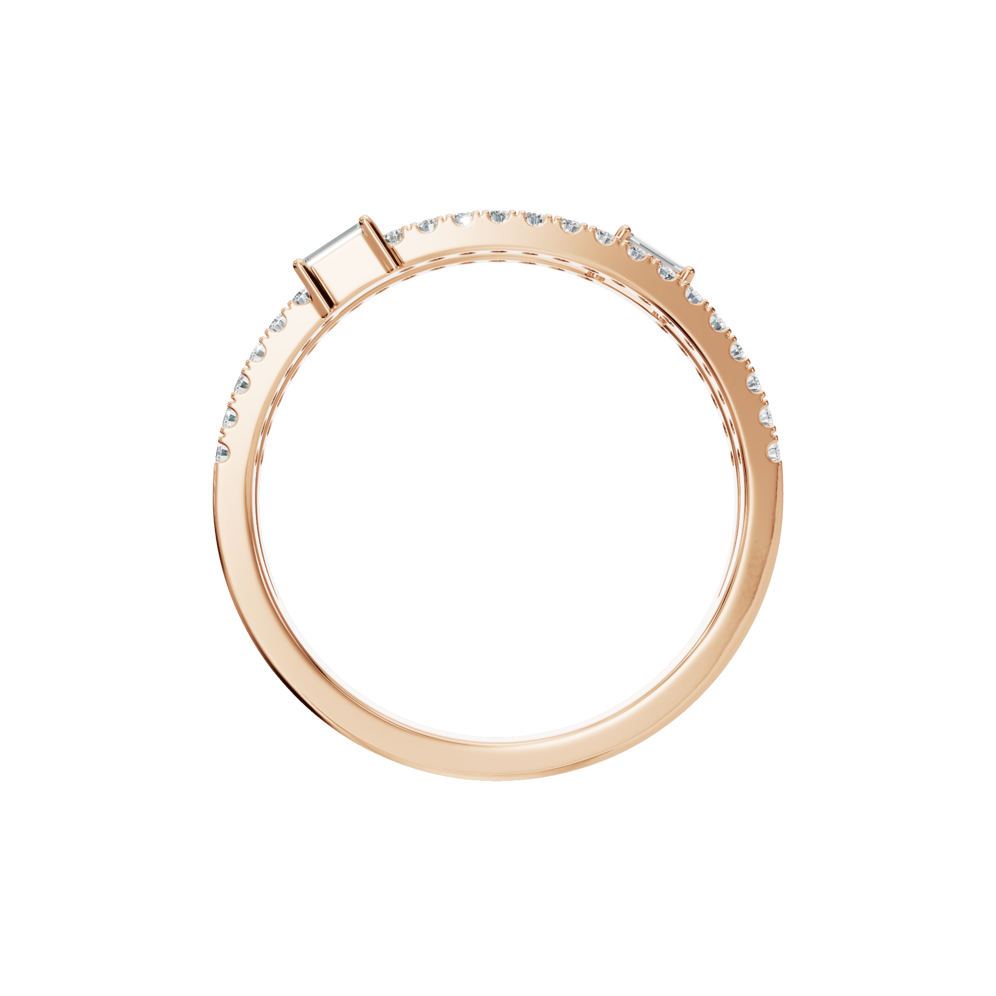 PureYou Jewelry - Vente Alliances/bagues de mariage - Bague de déclaration en or 14 carats avec diamant, Bague de mariage en diamant8