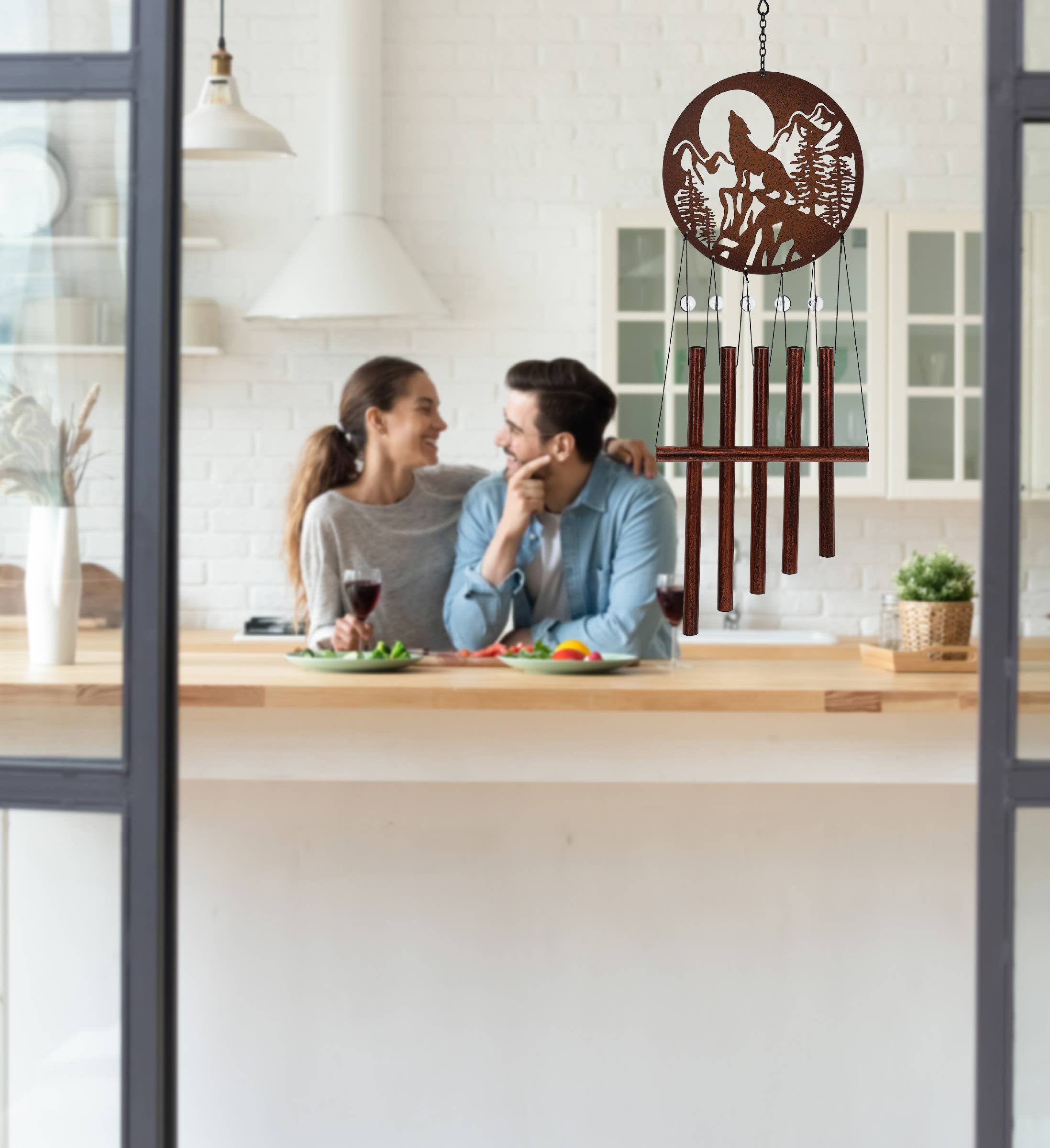 Cota Global - Wholesale Wind Chime - Wind Chime - Wolf4